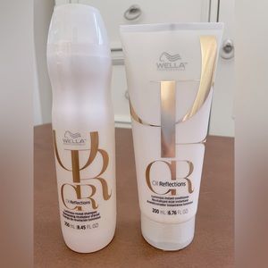 NWT Wella Oil Reflections Luminous Reveal Shampoo and Conditioner